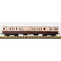 L&SWR suburban salmon pink & brown - 4 coach set