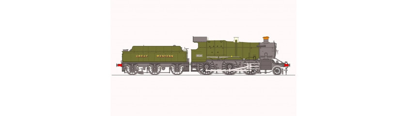 The GWR 43XX Live Steam 2-6-0 is here!